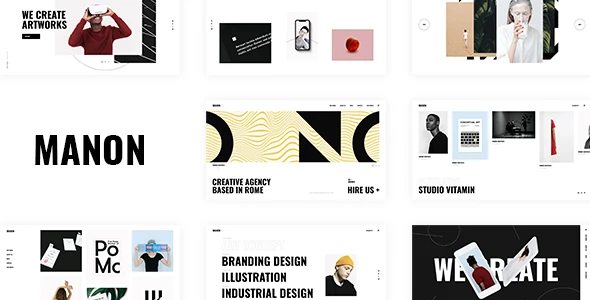 Manon – Portfolio & Agency WordPress Theme