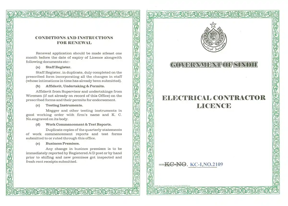 Electrical License Services illustration — Fast Consultant